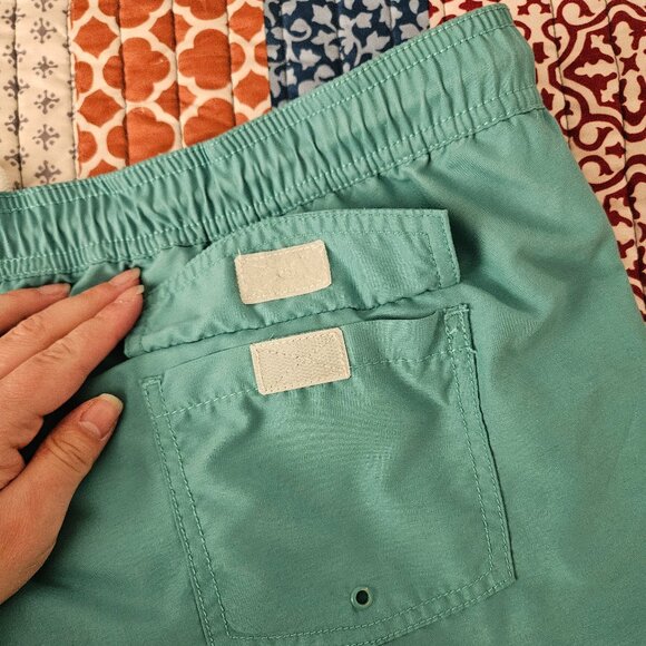 Turquoise/Blue Black Brown 1826 Men's XL Lined Swim Board Shorts Summer Wear - Picture 9 of 10